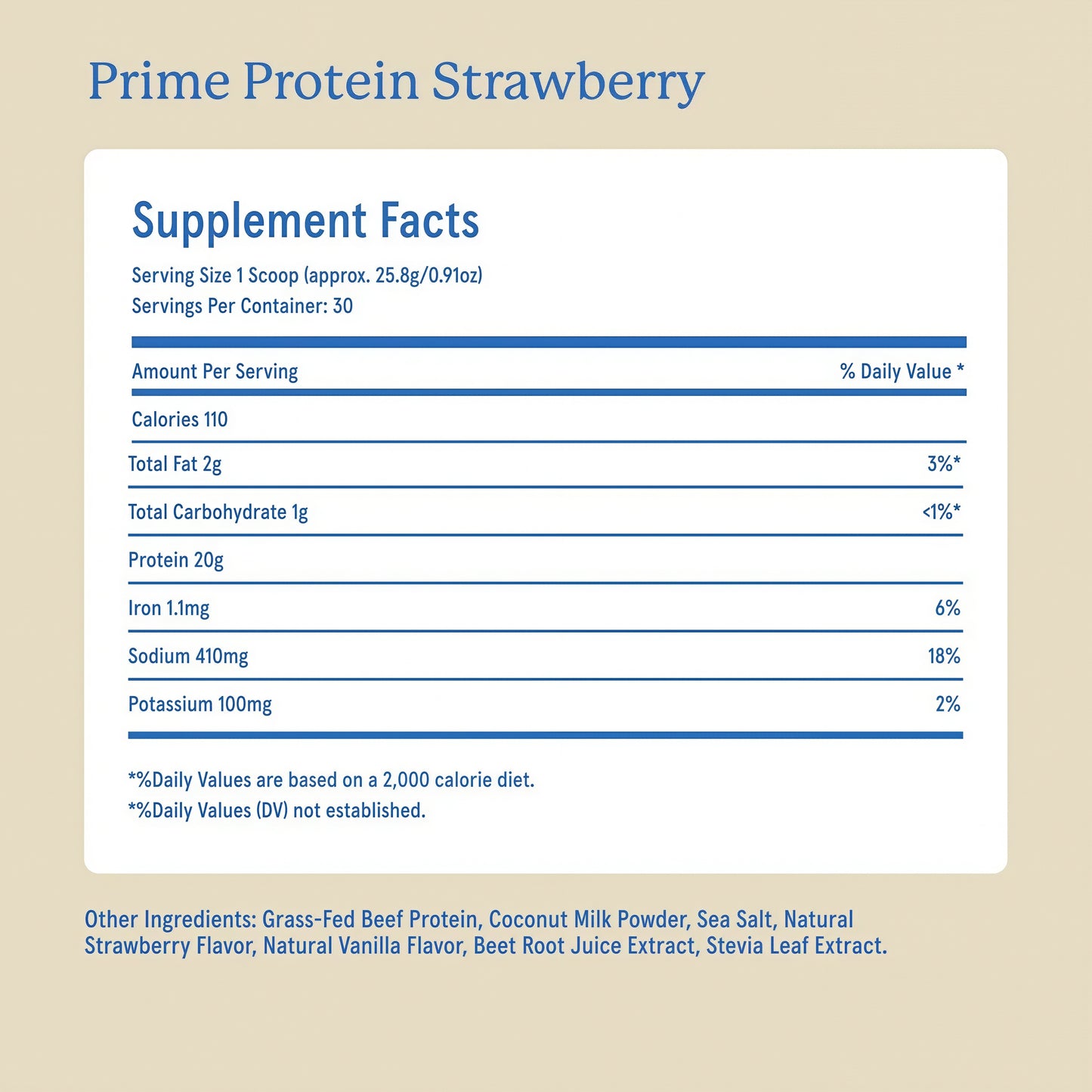 Prime Protein