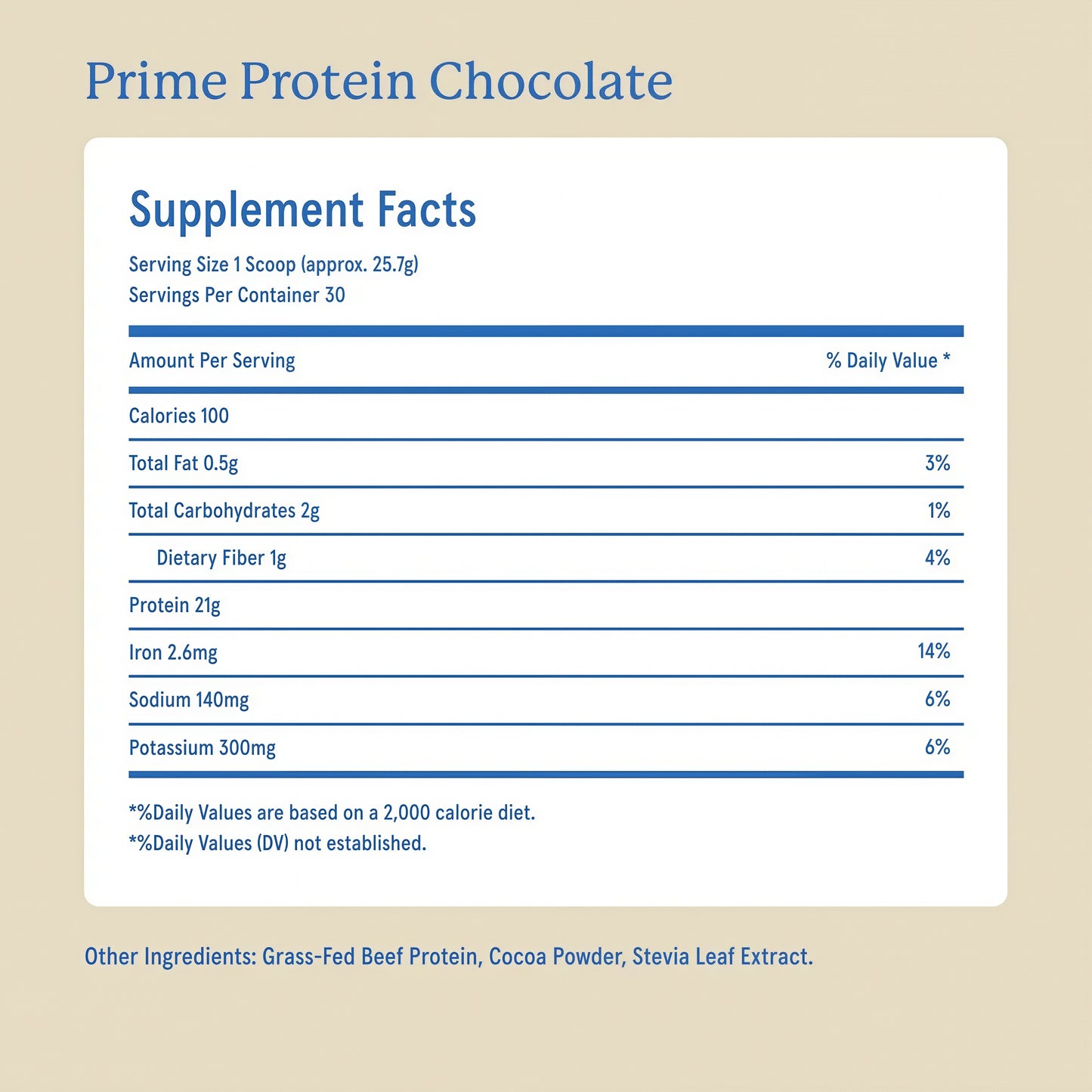 Prime Protein