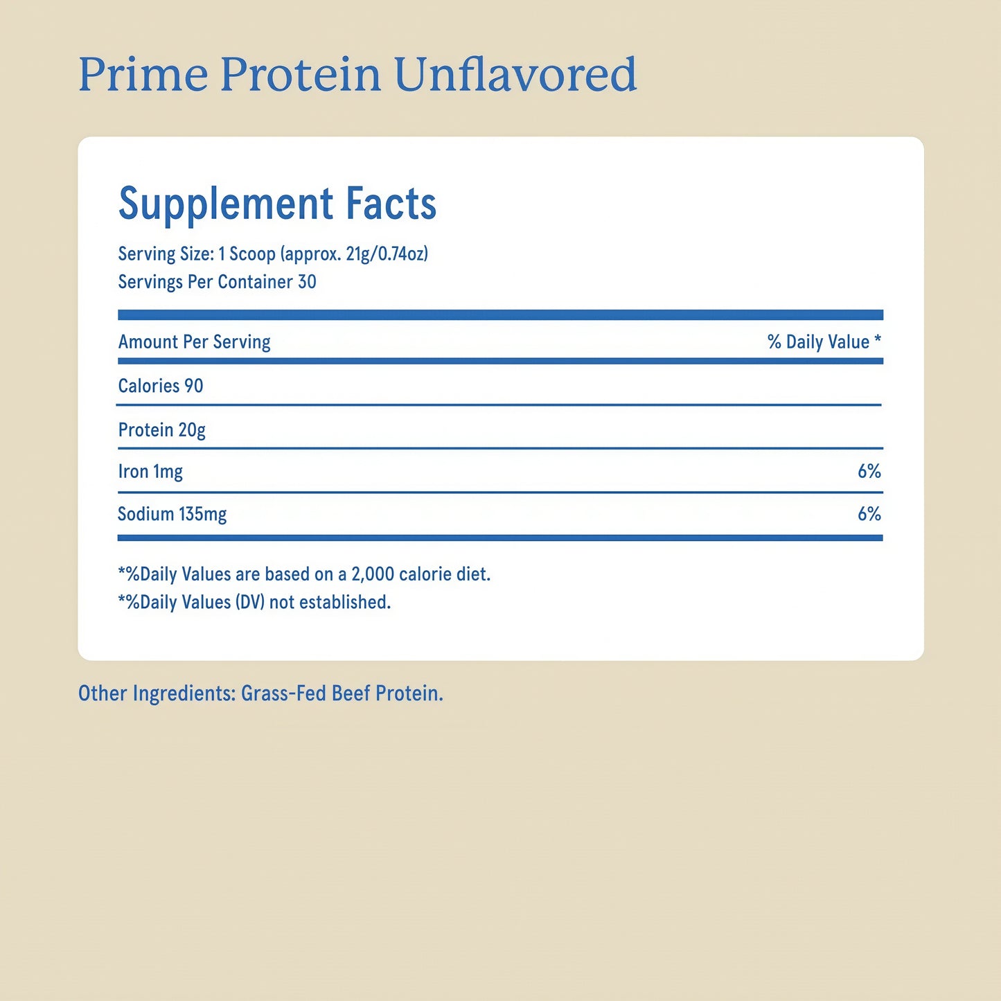 Prime Protein